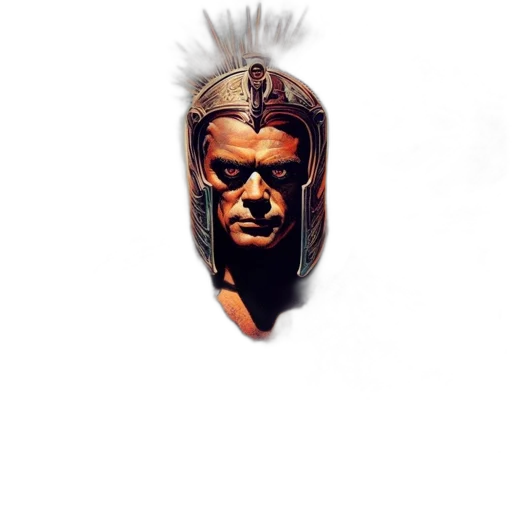 mask, face, hair, crown transparent PNG cut-out
