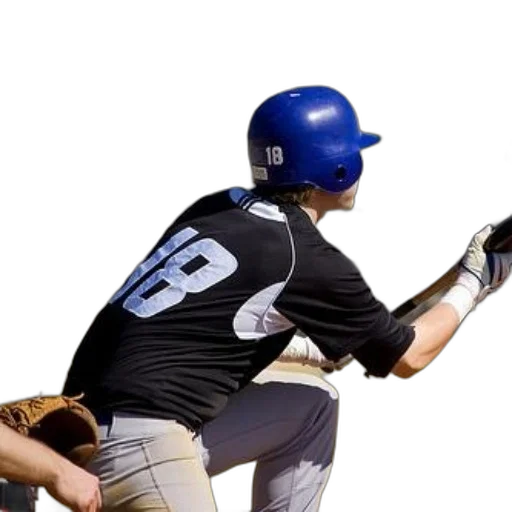 weapon, baseball, player, blue transparent PNG cut-out