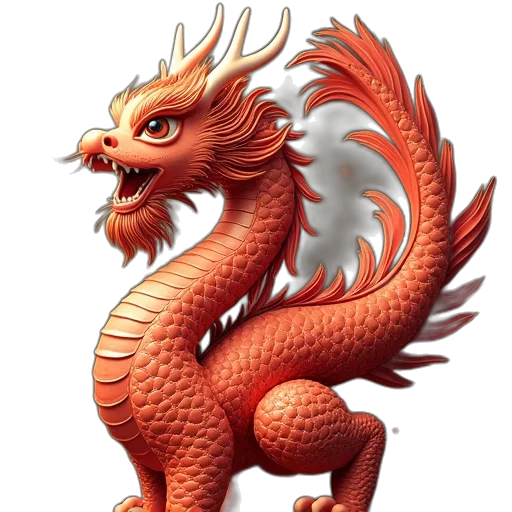 dragon, staff, fantasy art, concept art transparent PNG cut-out