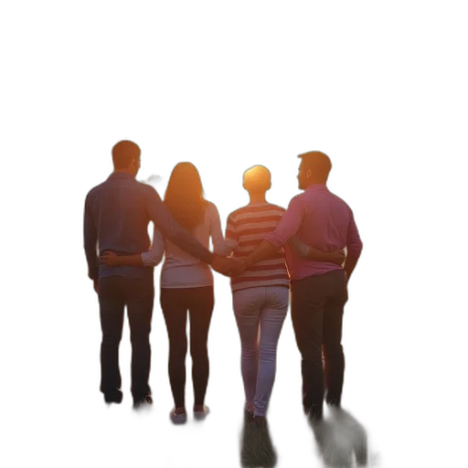 staff, jacket, 3d render, concept art transparent PNG cut-out
