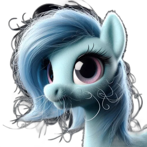 hair, staff, dragon, face transparent PNG cut-out