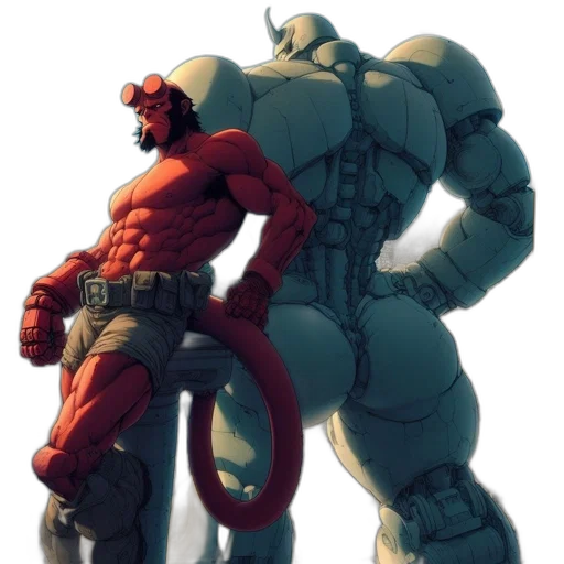 robot, weapon, concept art, comic book art transparent PNG cut-out