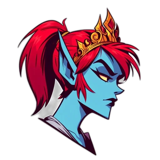 crown, staff, concept art, fantasy art transparent PNG cut-out