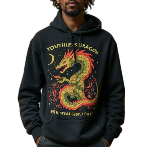 dragon, jacket, sword, fantasy art transparent PNG cut-out