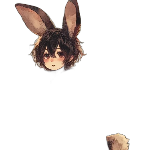 mask, creature, animal, hair transparent PNG cut-out