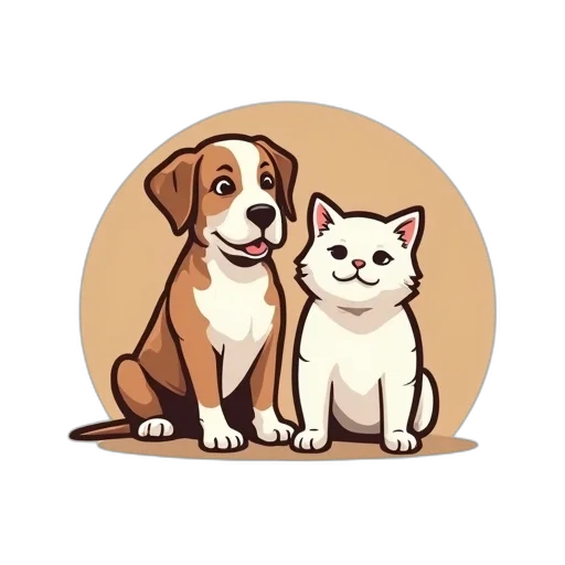 animal, staff, pixel art, cartoon transparent PNG cut-out