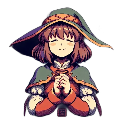 hat, staff, weapon, mask transparent PNG cut-out