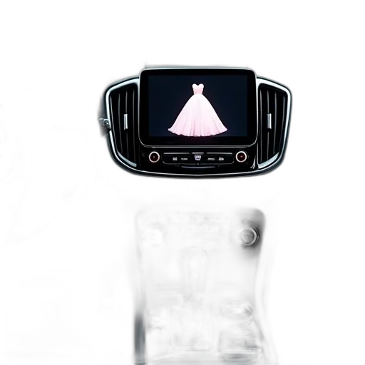 robot, dress, car, crown transparent PNG cut-out