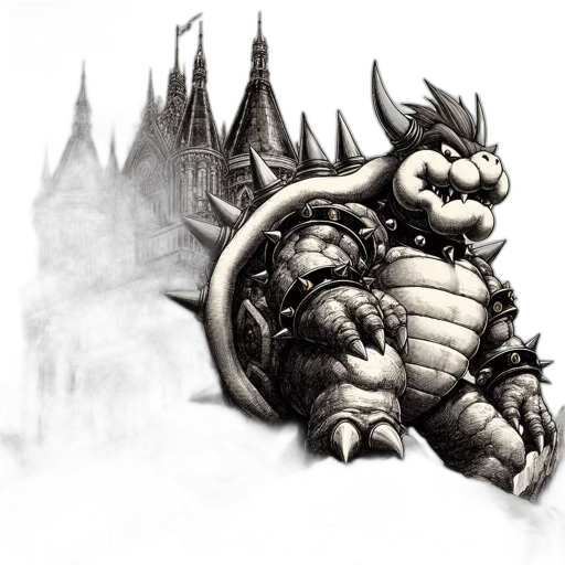 dragon, creature, staff, concept art transparent PNG cut-out