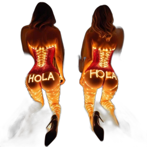 jacket, hair, 3d render, concept art transparent PNG cut-out