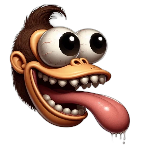 face, animal, creature, mask transparent PNG cut-out