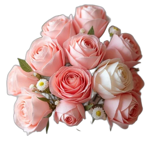 flower, crown, jewelry, photorealistic transparent PNG cut-out