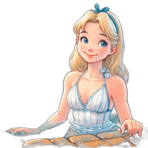 dress, jewelry, staff, food transparent PNG cut-out