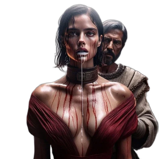 concept art, comic book art, fantasy art, photorealistic transparent PNG cut-out