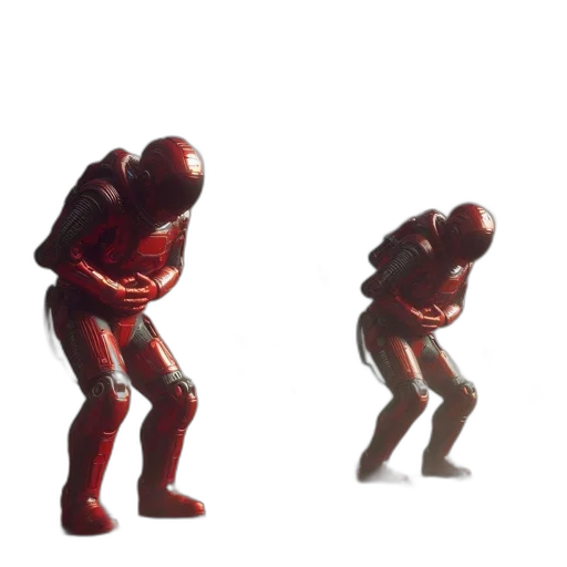robot, creature, mask, weapon transparent PNG cut-out