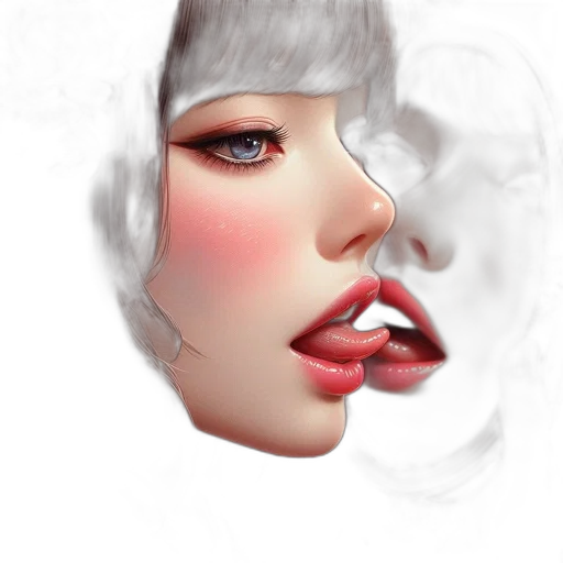 face, mask, photorealistic, fantasy art transparent PNG cut-out