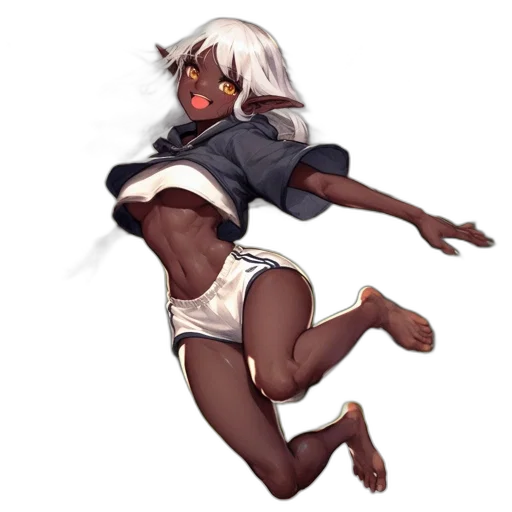 creature, staff, dress, robot transparent PNG cut-out