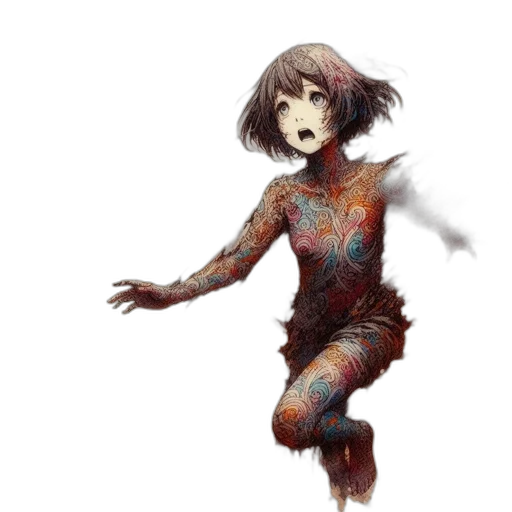 creature, mask, robot, dress transparent PNG cut-out