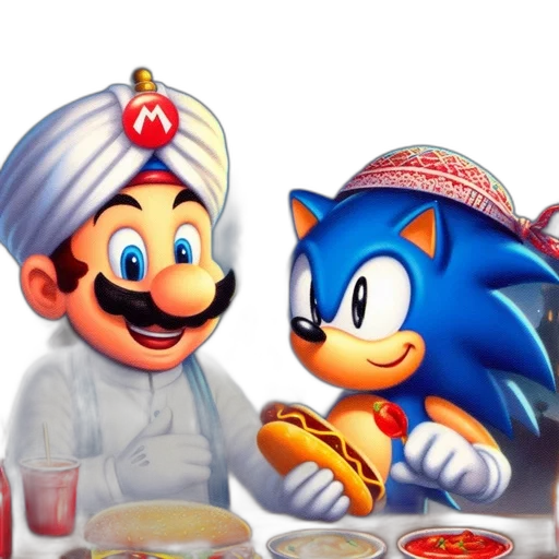 food, hat, concept art, 3d render transparent PNG cut-out