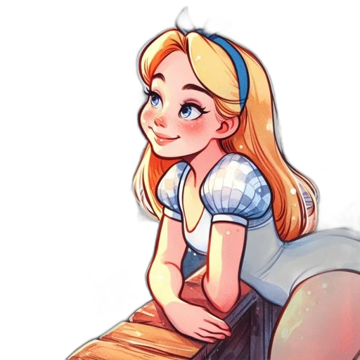 dress, face, crown, staff transparent PNG cut-out