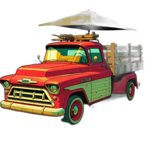 car, concept art, 3d render, pixel art transparent PNG cut-out