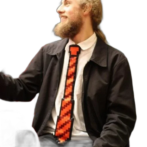jacket, staff, face, hair transparent PNG cut-out