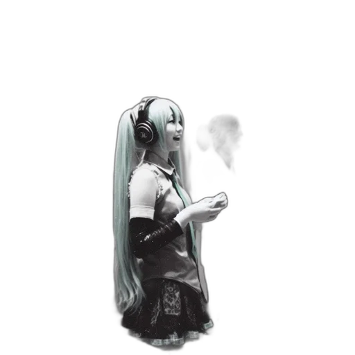 dress, robot, dragon, staff transparent PNG cut-out