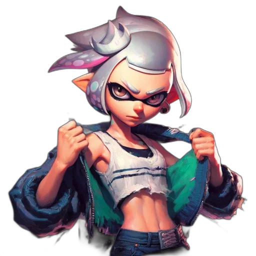 jacket, weapon, staff, concept art transparent PNG cut-out