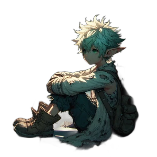 dragon, creature, staff, mask transparent PNG cut-out