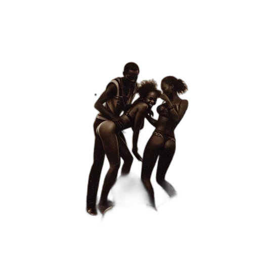 3d render, concept art, earth tones, 1972 transparent PNG cut-out