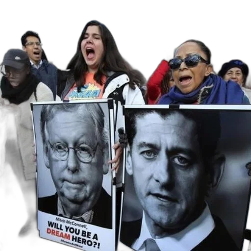 protesters, hold, signs, photos transparent PNG cut-out