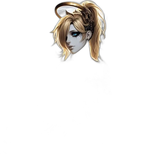 mask, staff, hair, face transparent PNG cut-out