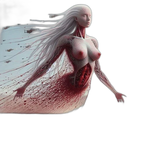 dress, hair, creature, bottle transparent PNG cut-out