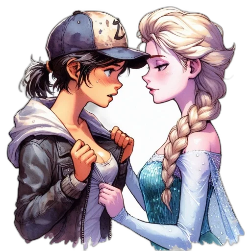 comic book art, fantasy art, watercolor, concept art transparent PNG cut-out