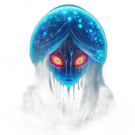 mask, face, creature, concept art transparent PNG cut-out