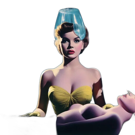 crown, bottle, hat, dress transparent PNG cut-out