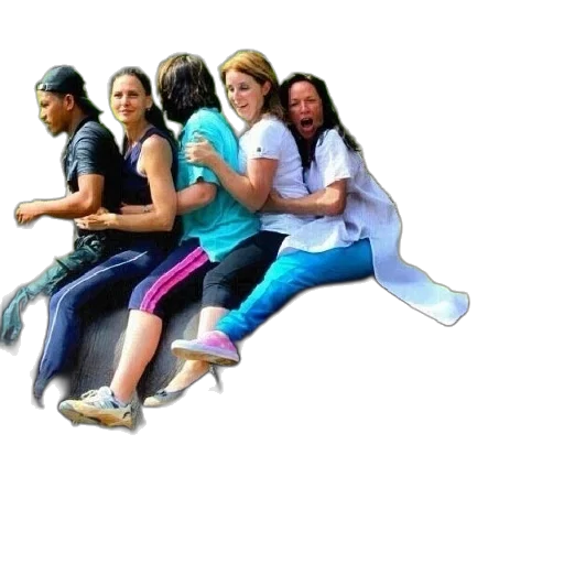 staff, 3d render, photorealistic, group transparent PNG cut-out