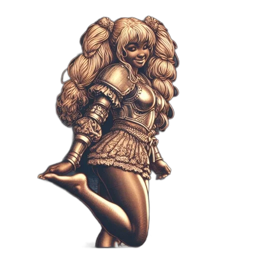 fantasy art, concept art, comic book art, pixel art transparent PNG cut-out