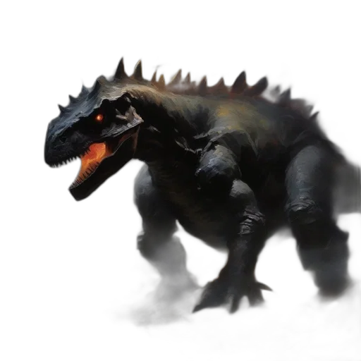 creature, dragon, animal, weapon transparent PNG cut-out