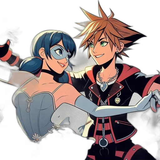 anime, concept art, cartoon, comic book art transparent PNG cut-out