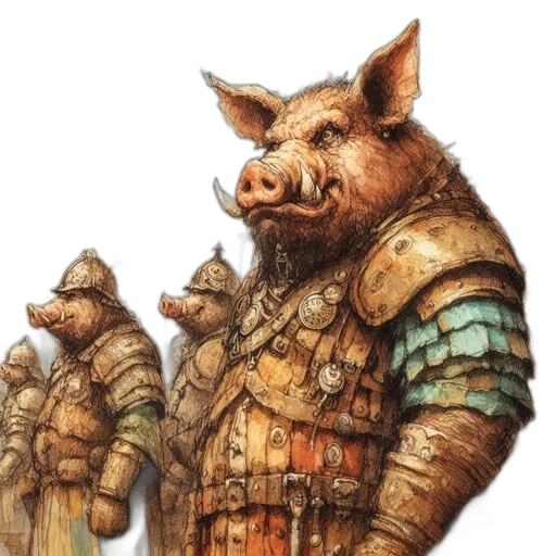 animal, face, staff, concept art transparent PNG cut-out