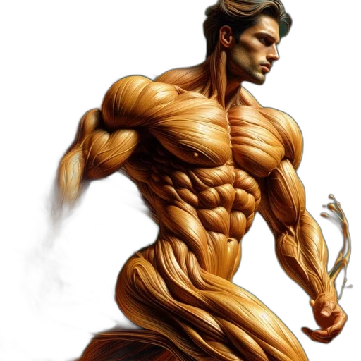 comic book art, concept art, fantasy art, photorealistic transparent PNG cut-out