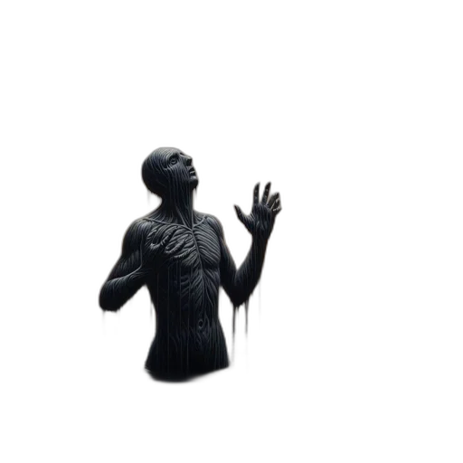 dress, mask, robot, creature transparent PNG cut-out