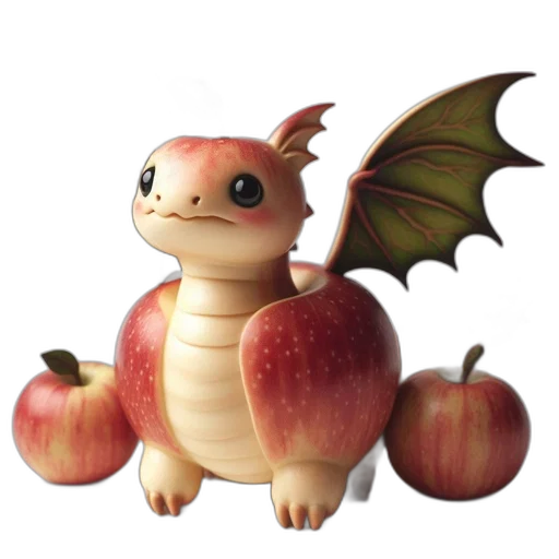 dragon, creature, animal, 3d render transparent PNG cut-out