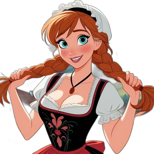 staff, dress, cartoon, anime transparent PNG cut-out