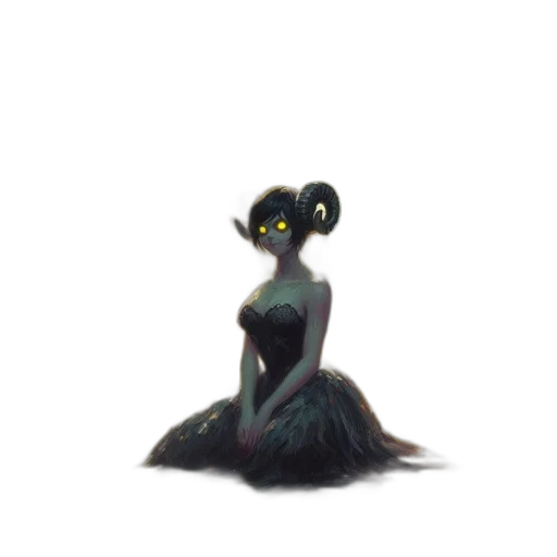 creature, dress, animal, crown transparent PNG cut-out