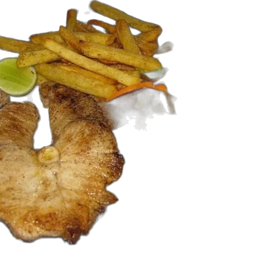 food, 3d render, photorealistic, plate transparent PNG cut-out