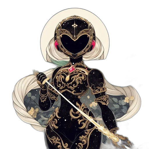 sword, weapon, mask, jewelry transparent PNG cut-out