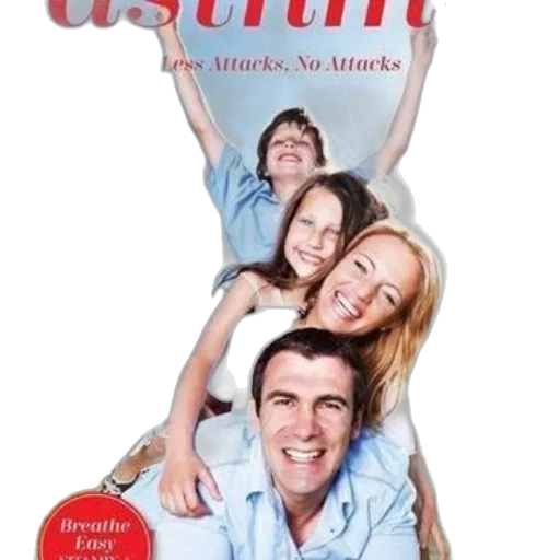 magazine, cover, title, asthma transparent PNG cut-out