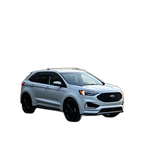 car, white, 2019, ford transparent PNG cut-out
